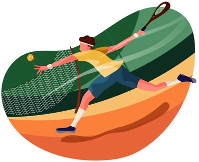 Tennis Close Up